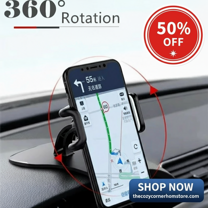 Rotatable Car Phone Holder - Hands Free