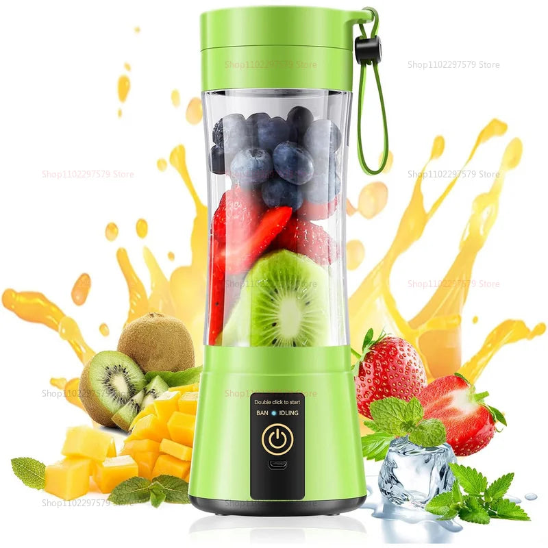 Portable Juice Mixer - USB Rechargeable Smoothie Maker