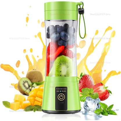 Portable Juice Mixer - USB Rechargeable Smoothie Maker