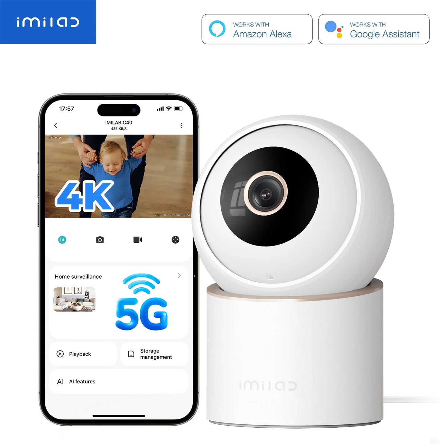 Pet Camera- Home Security Wifi