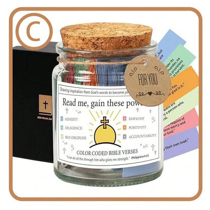 Bible Verses Jar - Christian Cards
