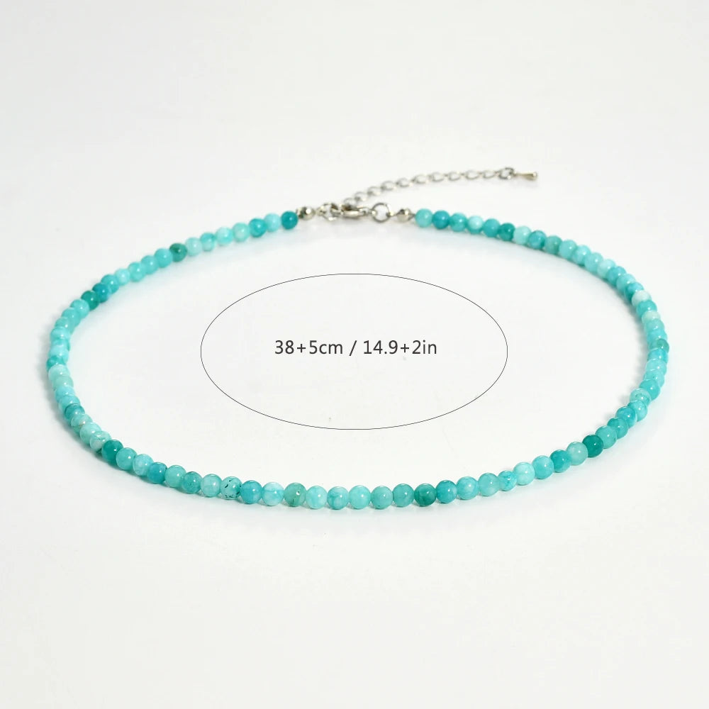 Bohemian Necklace- Natural Beads