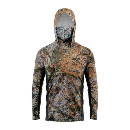 Camouflage Hooded Shirts - Long Sleeve