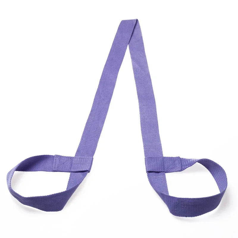 Yoga Mat - With Belt Strap