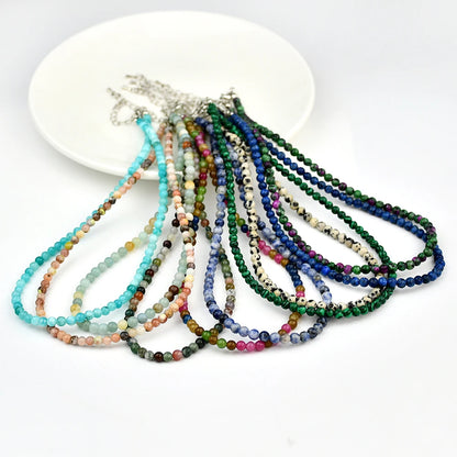 Bohemian Necklace- Natural Beads