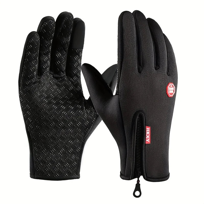 Heated Winter Gloves - Touchscreen Non Slip