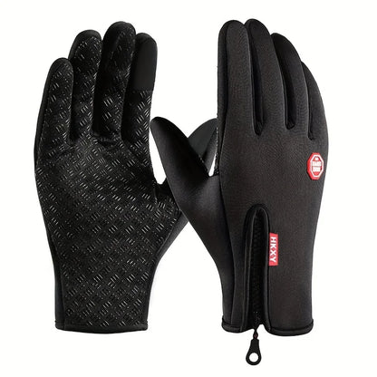 Heated Winter Gloves - Touchscreen Non Slip
