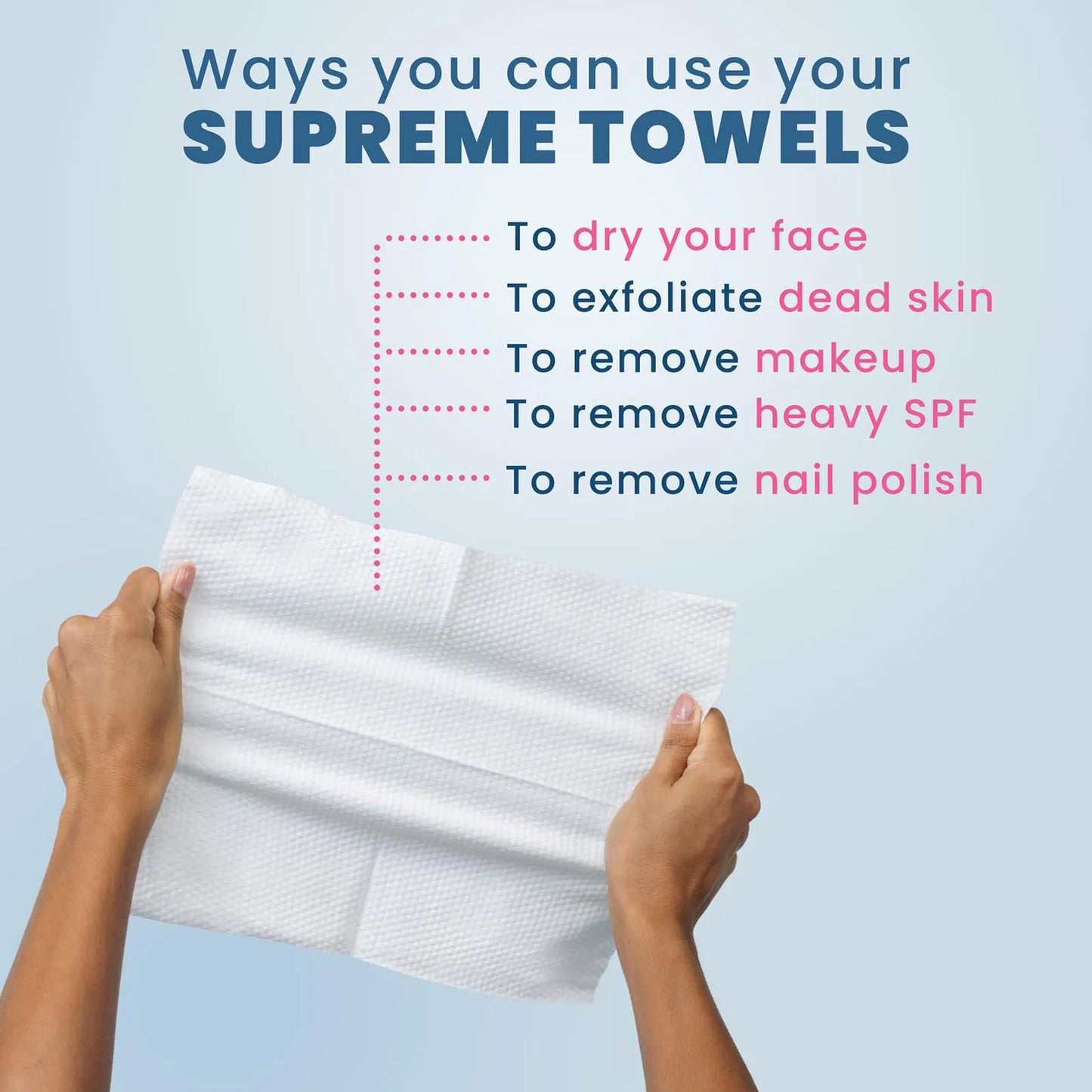 Disposable Face Wash Towel - Convenient Disposable