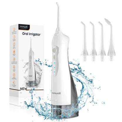 Portable Dental Water Flosser -  USB Rechargeable 3 Modes