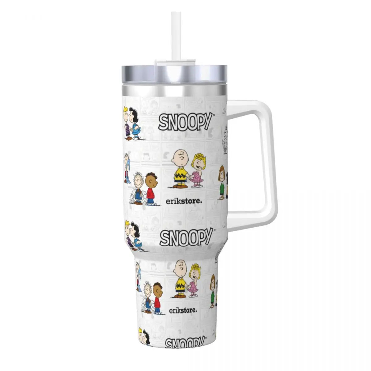 Snoopy Stainless Steel Tumbler -  Peanuts Water Bottle