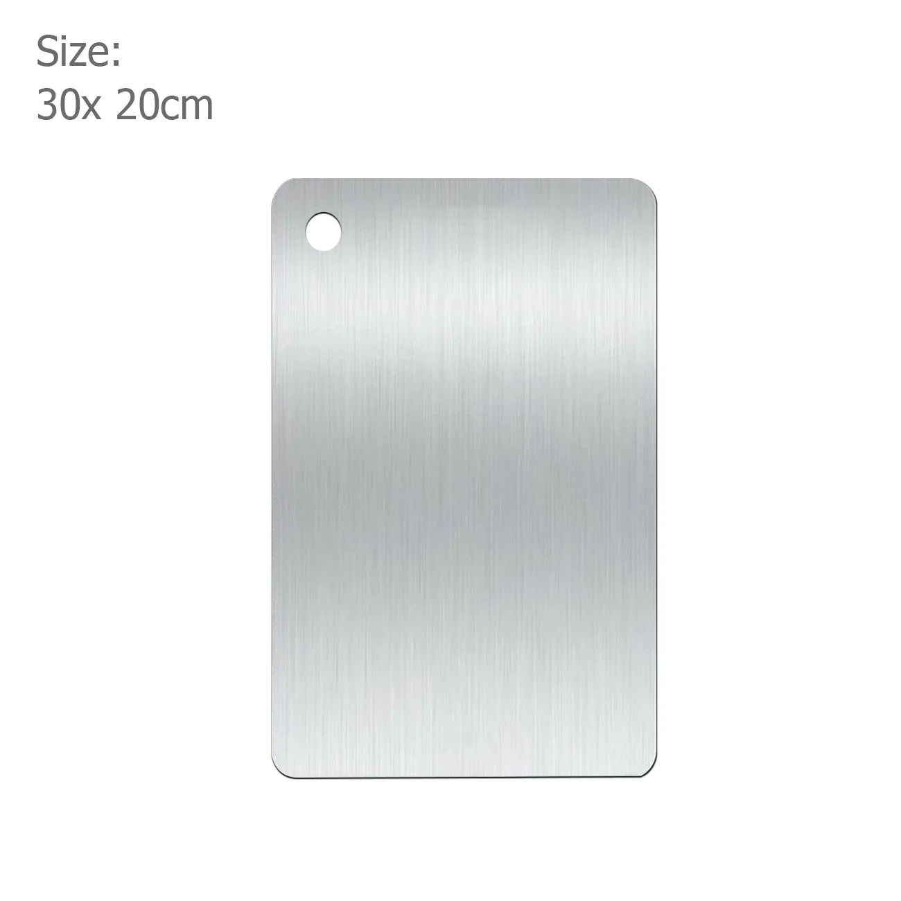 Stainless Steel Cutting Board - Clean and Safe