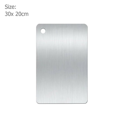 Stainless Steel Cutting Board - Clean and Safe