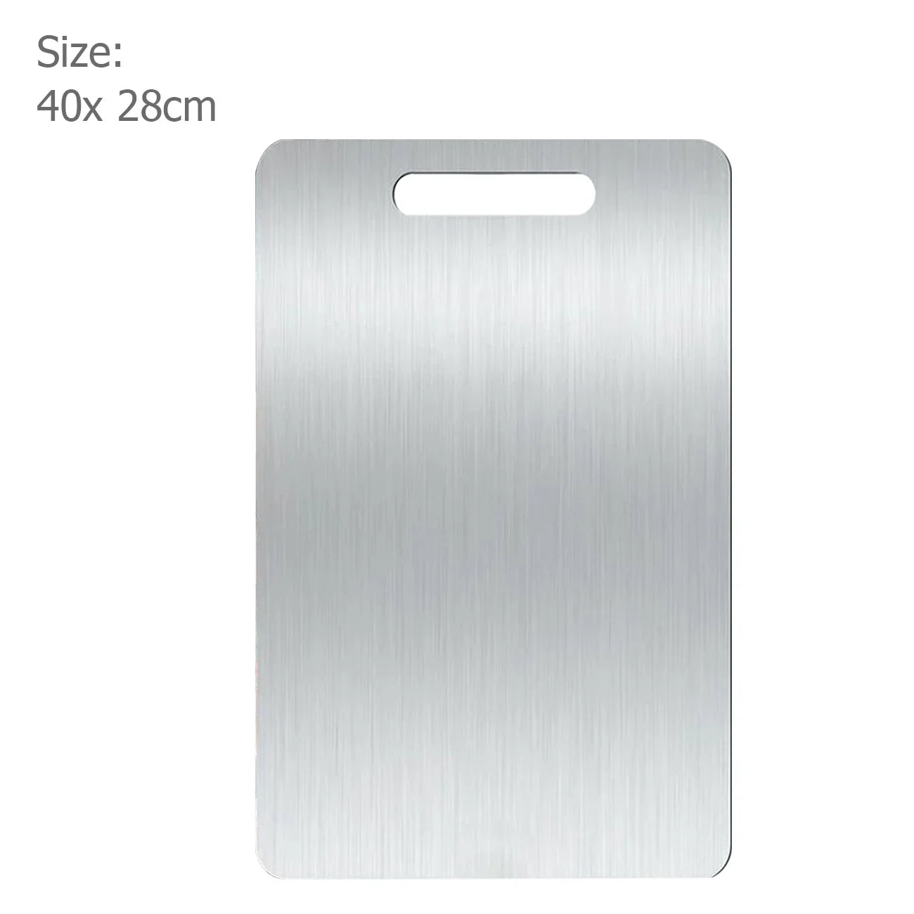 Stainless Steel Cutting Board - Clean and Safe