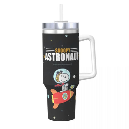Snoopy Stainless Steel Tumbler -  Peanuts Water Bottle
