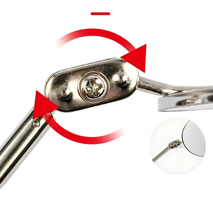 Mechanical Mirror - LED Light Telescoping