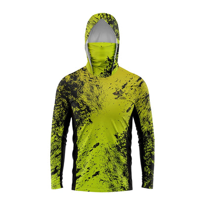 Camouflage Hooded Shirts - Long Sleeve