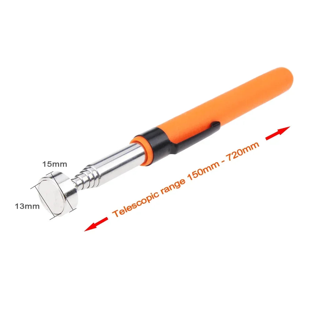 Mechanical Mirror - LED Light Telescoping