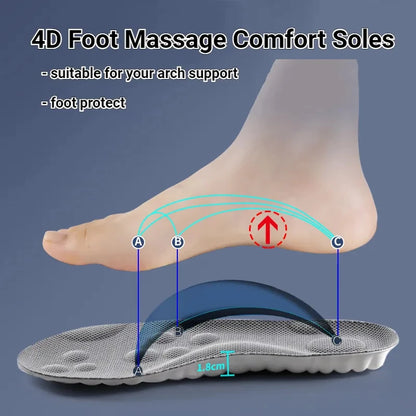 4D Massage Insoles - Comfortable and Long Lasting