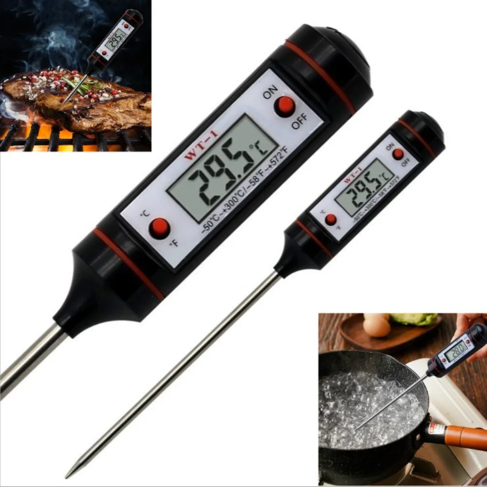 Digital Meat Thermometer - Indoor Outdoor