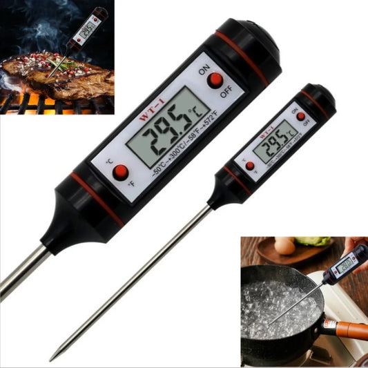 Digital Meat Thermometer - Indoor Outdoor