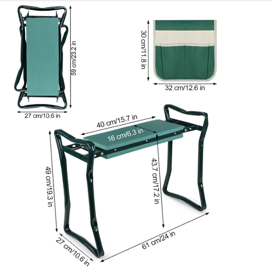 Garden Kneeler and Seat - Gardening and Outdoor Activities