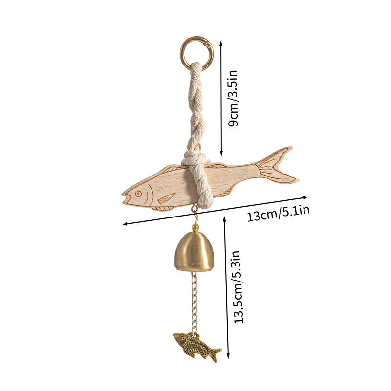 Wooden Door Bell - Chime Home Decor