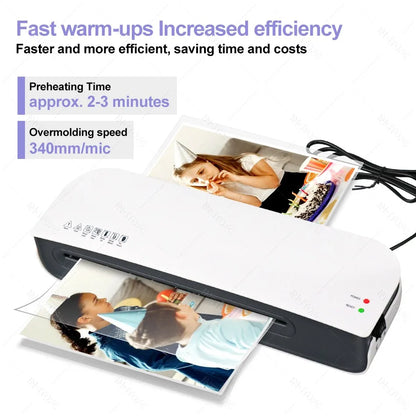 Desktop Laminator Machine - Hot and Cold