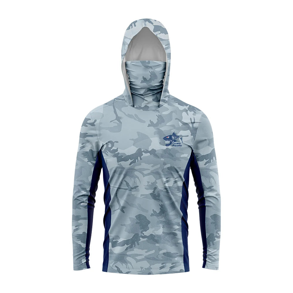 Camouflage Hooded Shirts - Long Sleeve