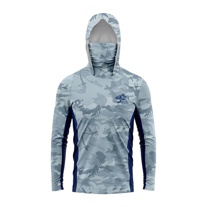 Camouflage Hooded Shirts - Long Sleeve