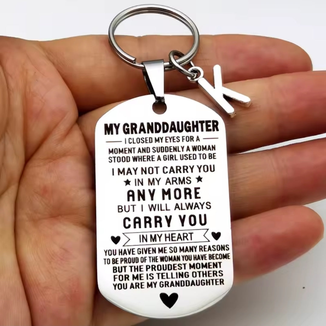 Dog Tag Keychain - Sentimental Gift