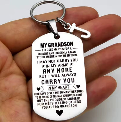 Dog Tag Keychain - Sentimental Gift